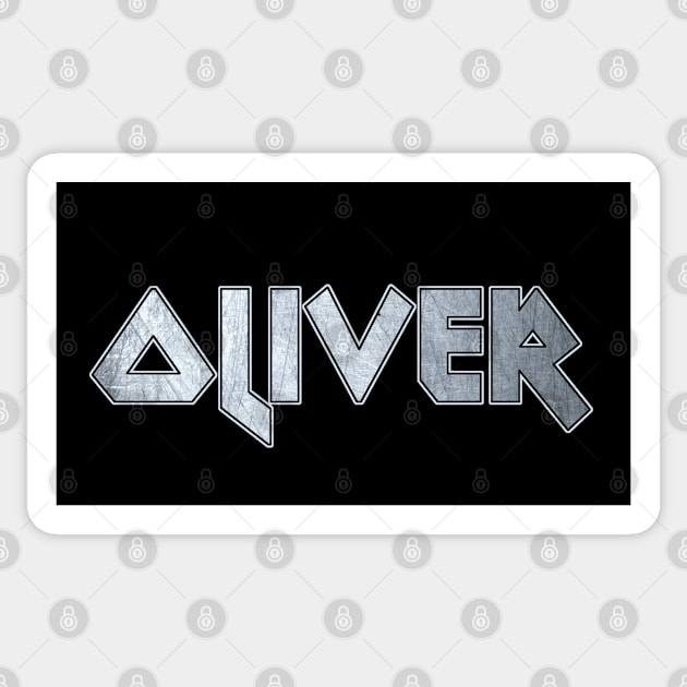 Heavy metal Oliver Sticker by KubikoBakhar